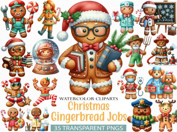 Download Christmas Gingerbread Jobs Sublimation - Jobs Collection