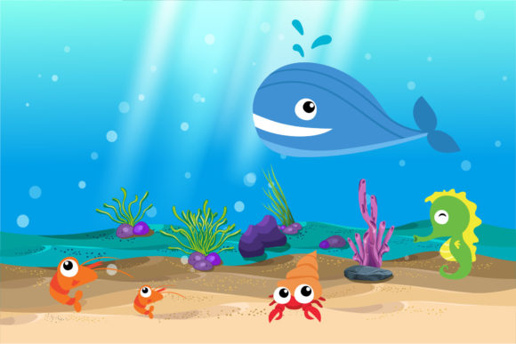 Download Cute Fish Animal Graphic Design Ocean - Premium Resources