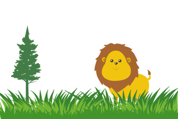 Download Lion Cute Animal Graphic Design - Premium Bundle